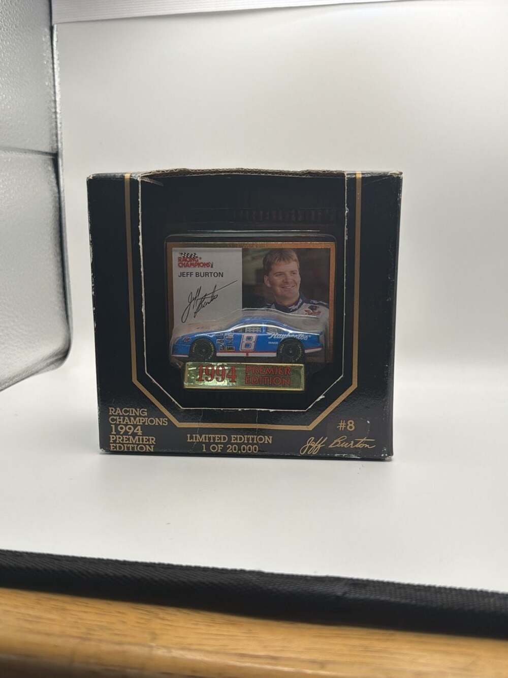 Racing Champions 1994 Premier Edition #8 Jeff Burton Raybestos 1:64 Scale Die Ca